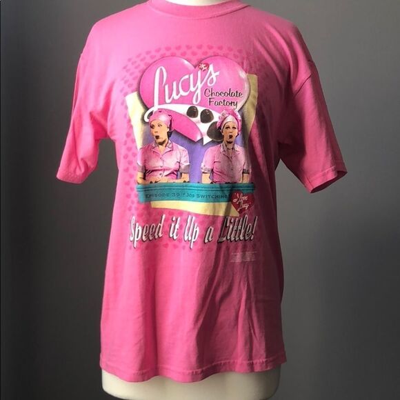 I LOVE LUCY Episode 39 Chocolate Factory Tee M - Picture 9 of 11